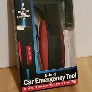 Flipo-5-1 The All-In-One Car Emergency Tool with Portable Power Bank-NEW